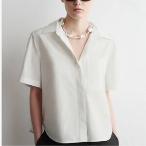 COS White Blouse